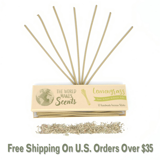 Lemongrass Organic Incense Sticks