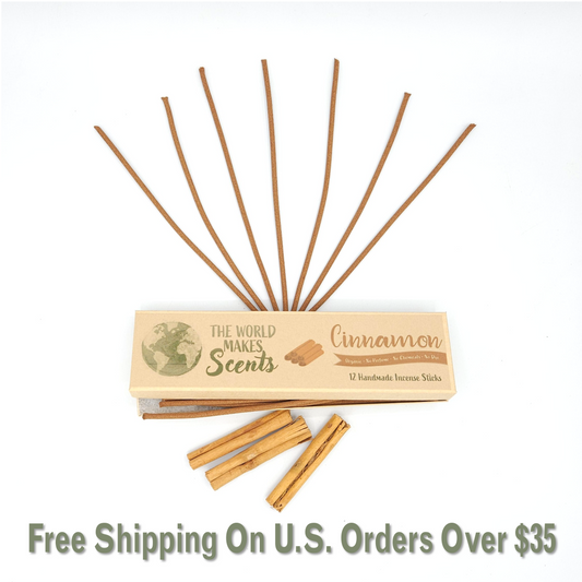 Cinnamon Organic Incense Sticks