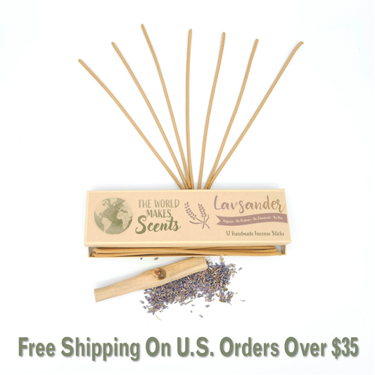 LavSander Organic Incense Sticks