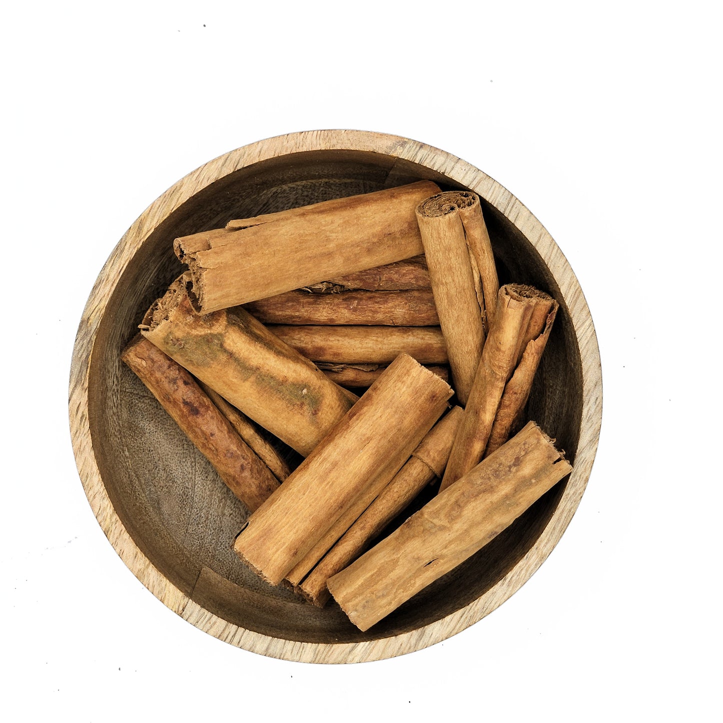 Organic Cinnamon Bowl of Ingredients.