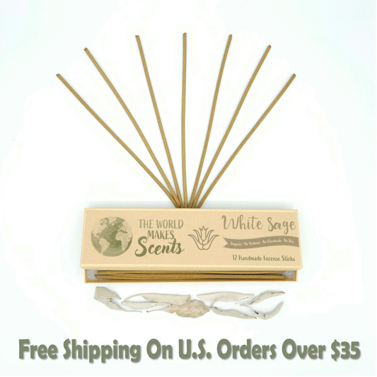 White Sage Organic Incense Sticks