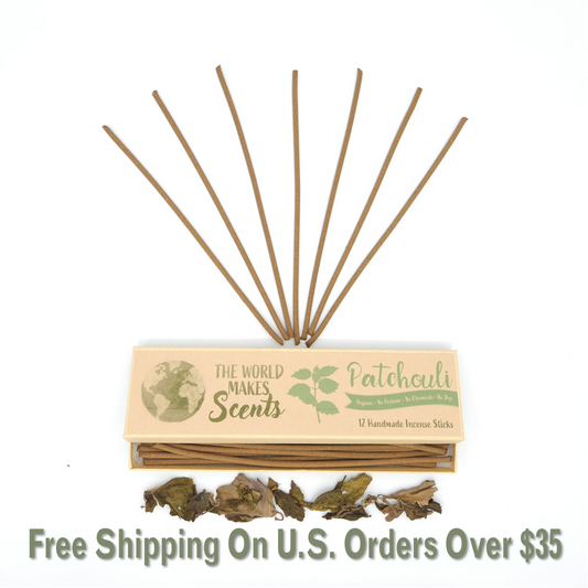 Patchouli Organic Incense Sticks