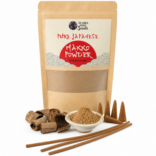 Pure Makko Powder for Incense Making | Imported Directly from Japan |