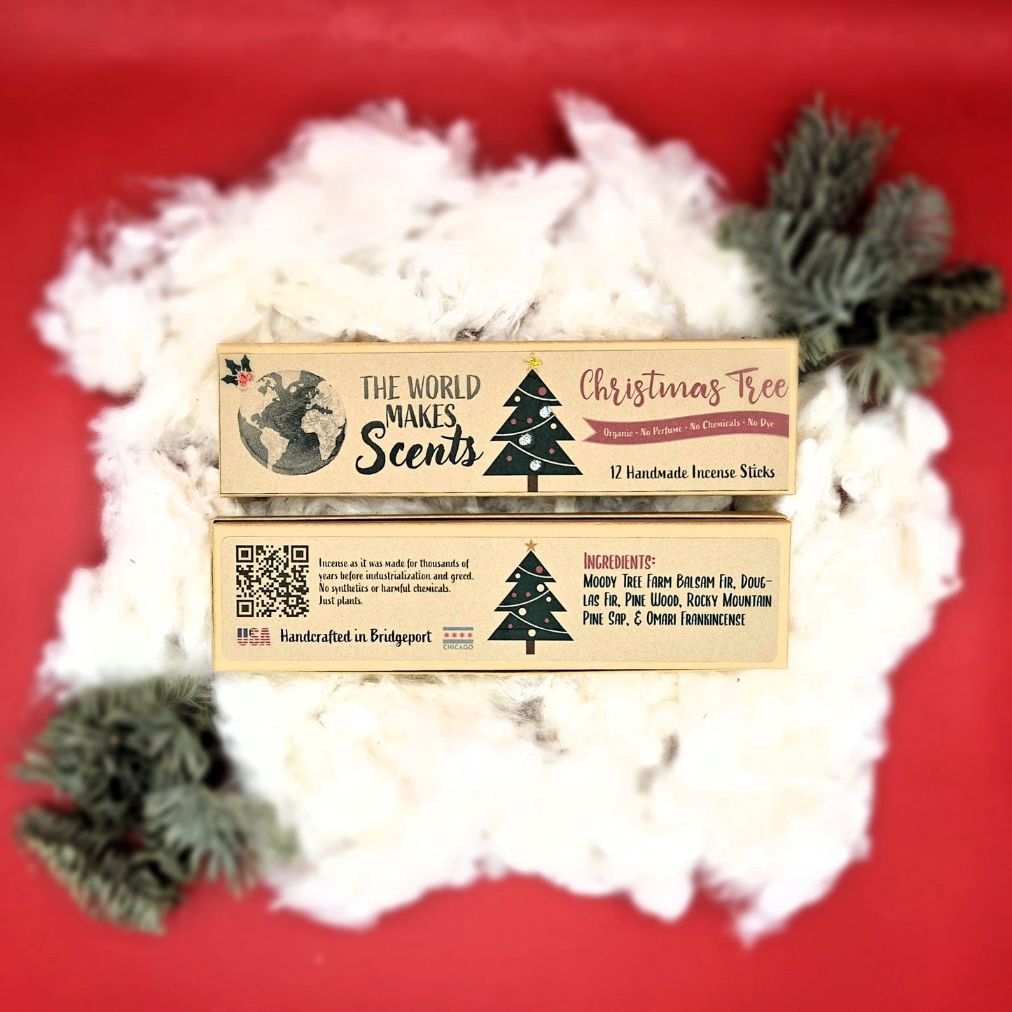 Christmas Tree | Organic Holiday Incense Sticks | Zero Synthetics