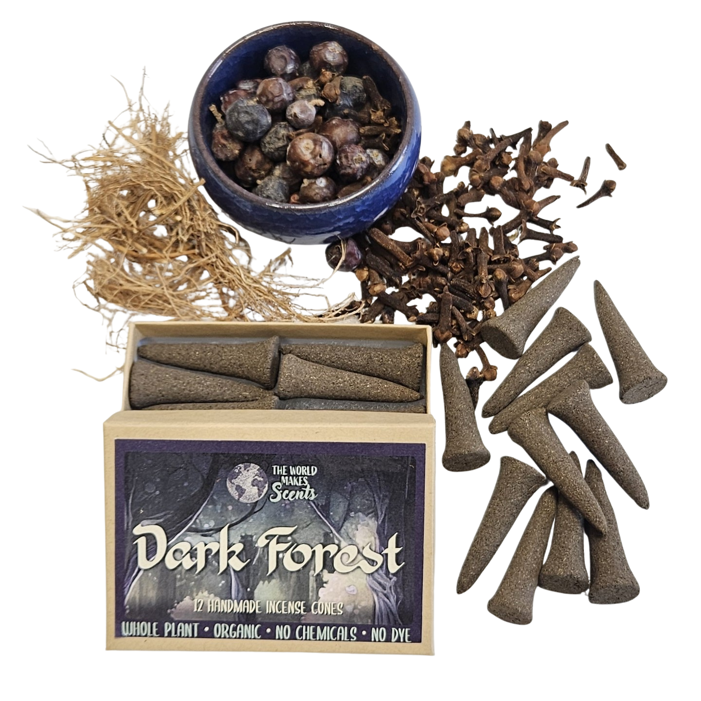 Dark Forest Organic Incense Cones