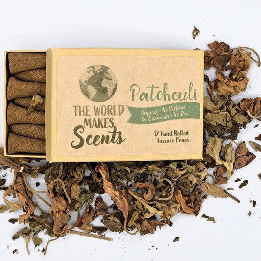 Patchouli Organic Incense Cones