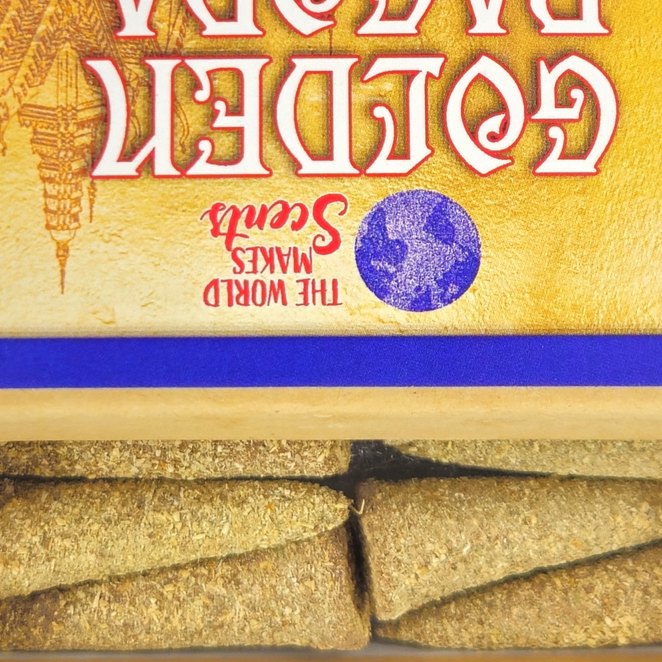 Golden Pagoda Organic Incense Cones
