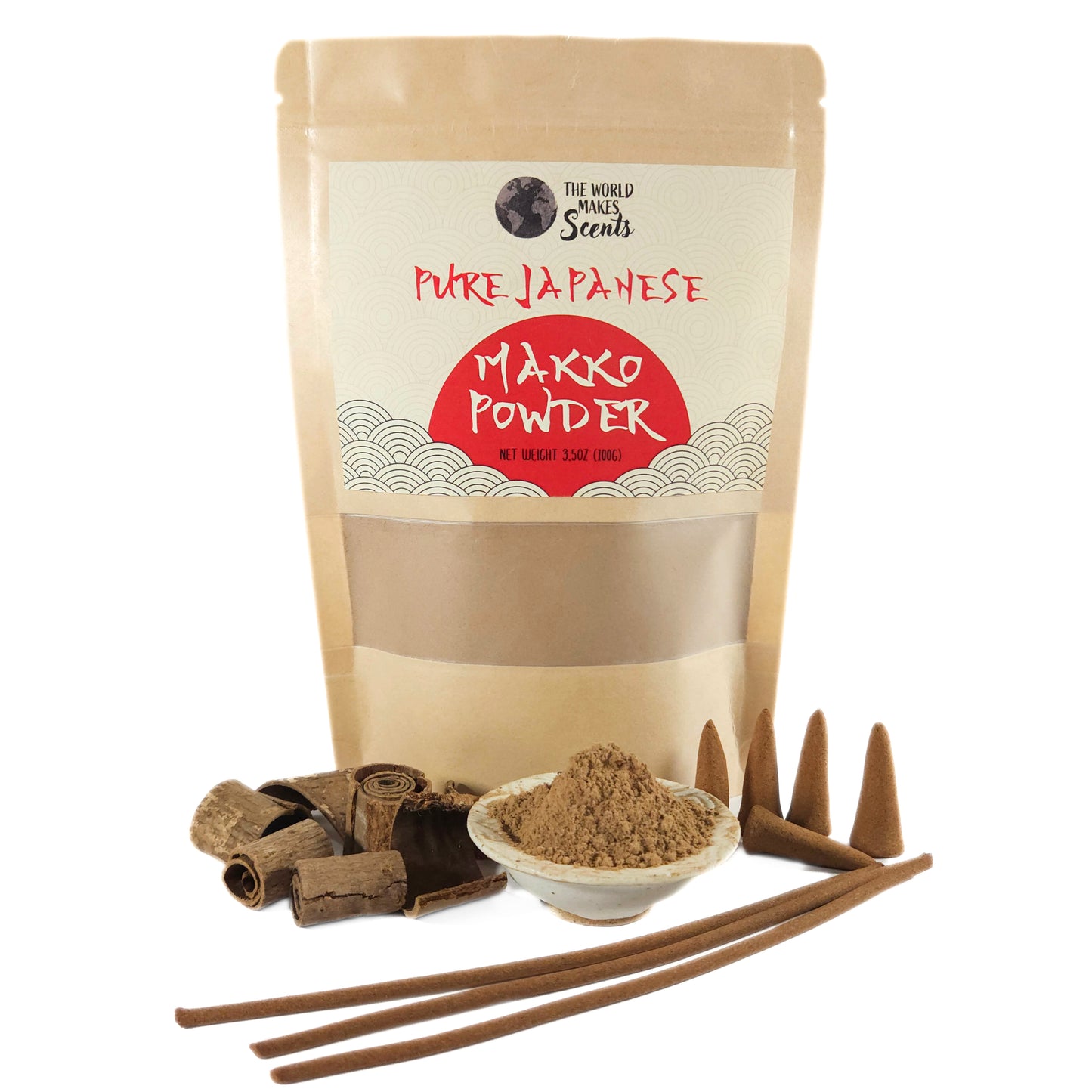 Pure Makko Powder for Incense Making | Imported Directly from Japan |