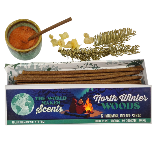North Winter Woods Organic Incense Sticks