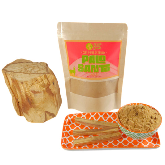 Super-Fine Palo Santo Powder | Bursera graveolens | Premium Quality