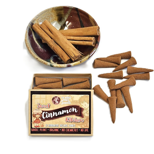 Sweet Cinnamon Kitchen Organic Incense Cones